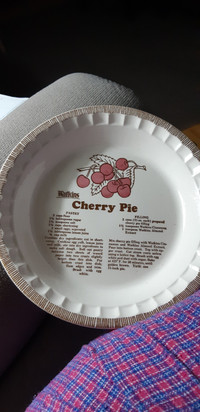 Vintage Watkins 11" Pie Plate