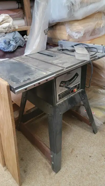 Sears Craftman  table saw, View more