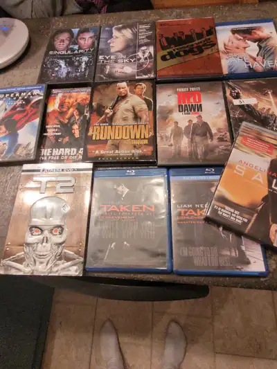 Assorted DVDs, View more