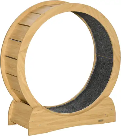 New PawHut Cat Running Wheel, Cat Exercise Treadmill, View more