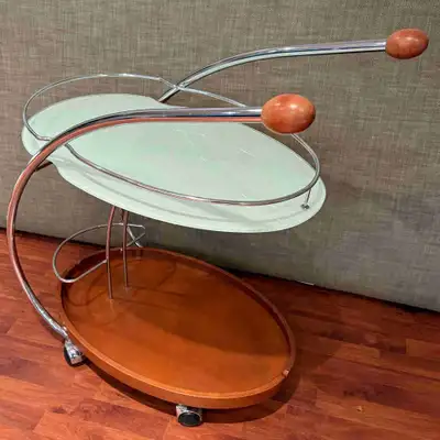 Bar serving cart, View more