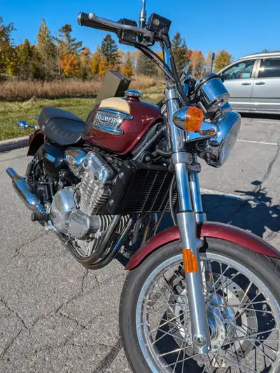 Bike runs, is currently plated, insured, and on the road. Needs nothing. 900cc triple runs smooth wi...