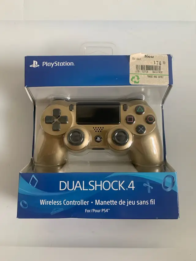 PlayStation DualShock 4 Gold 