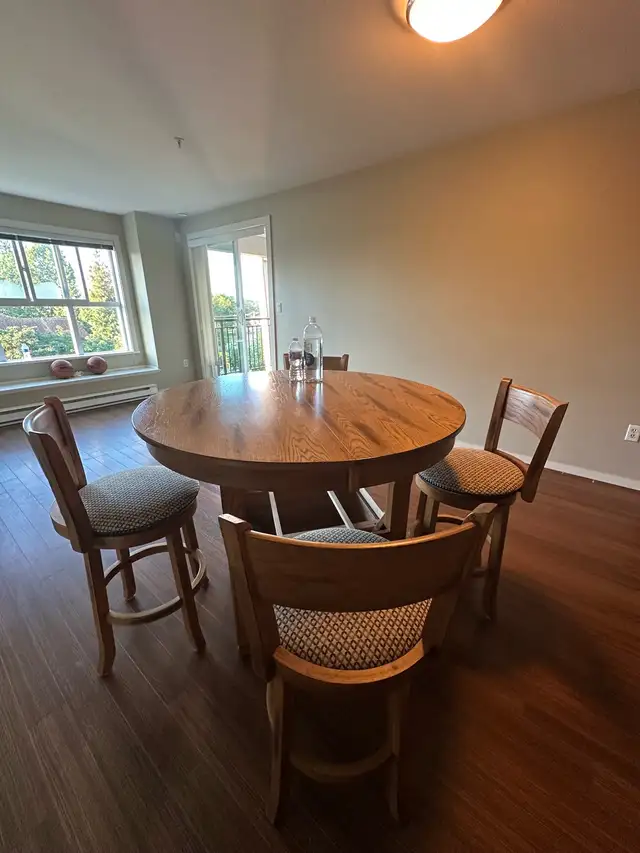 Dining Room Table with four chairs in Dining Tables & Sets in Richmond - Image 4