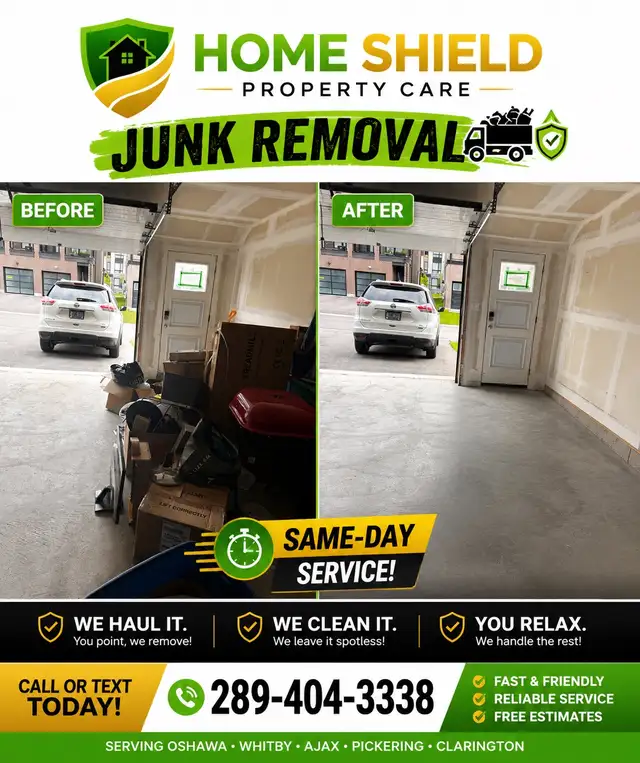 Junk Removal Same Day service from ONLY $99