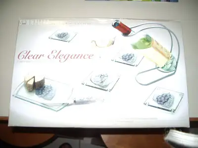 If the ad is posted, then it is available. New in unopened box, Sommelier Clear Elegance wine and ch...
