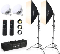 Skytex Continuous Photography Lighting Kit with 2x