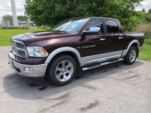 2012 Dodge Ram 1500 Lower two tone paint and fender covers silver