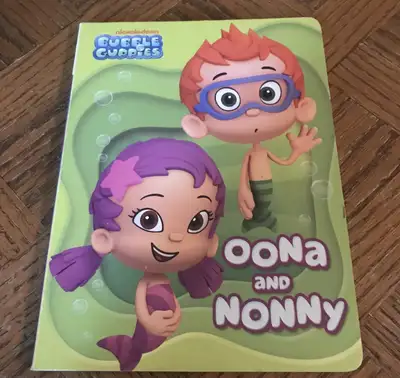 Nickelodeon Bubble Guppies - Oona And Nonny - Board Book 2013