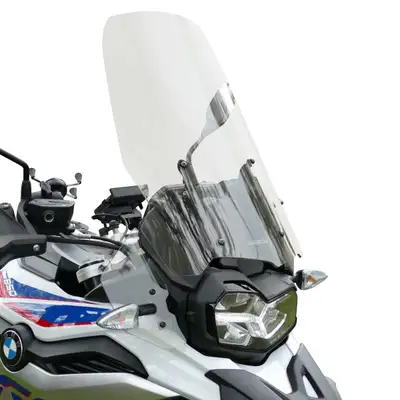 Madstad adjustable Windshield with side winglets 22 inches tall For BMW F750gs 2018-2023 and BMW F80...