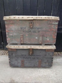 WW2 Military/Army wooden box...dovetailed wanted.