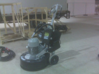 32" Electric  Concrete Grinder / Polisher & Vacuums For Sale