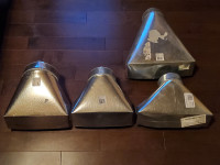 Angle boot 90° galvanized (4 models available)/angle galvanisé