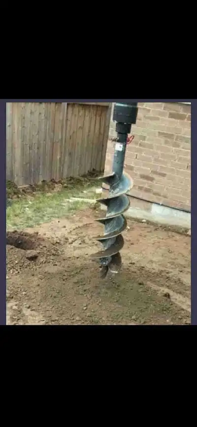POST HOLES! DRIVEWAY-PATIO DIGGING!, View more