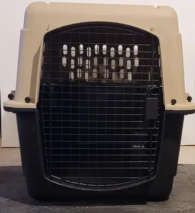 Dog crate/carrier (Medium to large dogs) and mat Airline apprvd, View more