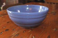 Vintage Blue Bowl