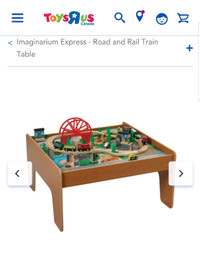 Imaginarium express road and rail train table 2025