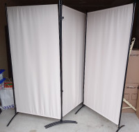 3-panel room divider/privacy screen