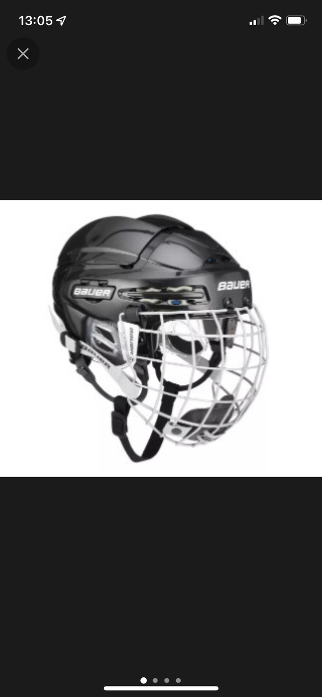 Bauer Hockey Helmet Combo in Hockey in Oshawa / Durham Region - Image 2