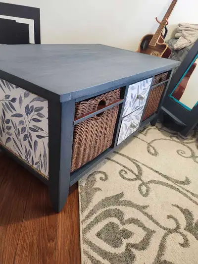 coffee table w/ storage $40, View more