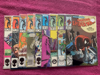 Amazing Spider-Man comics sale 1984-91