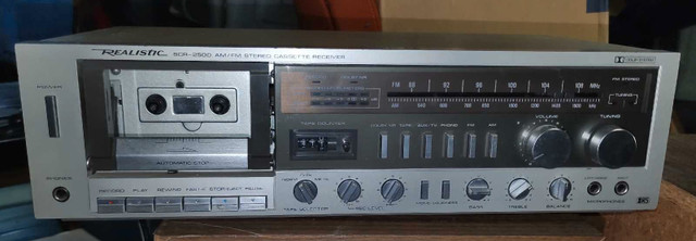Realistic Cassette Receiver  in General Electronics in Cambridge