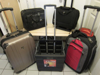 Heys, Port, Samsonite &more suitcases, wheels & telescop. handle