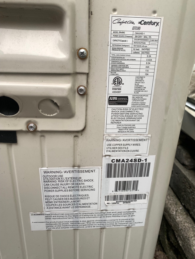 Air conditioning unit  in Other in Oakville / Halton Region - Image 2