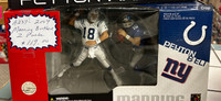 2004 McFarlane Eli Peyton 2 Pack Box Colts NFL Giants Booth 278
