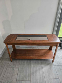 Table sofa console hallway wood