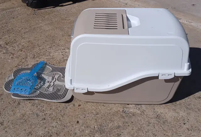 Grand Bac à litière pour chat in Accessories in Lanaudière - Image 3