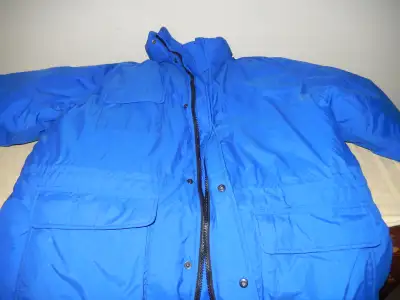 Eddie Bauer Goose Down Hooded Puffer Jacket Winter Parka Men XL, View more