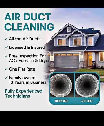 $99 Whole House Air Duct Cleaning , View more