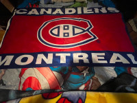 Montreal Canadiens NHL Hockey Logo X- Large 61 Lx 33 W INCHES