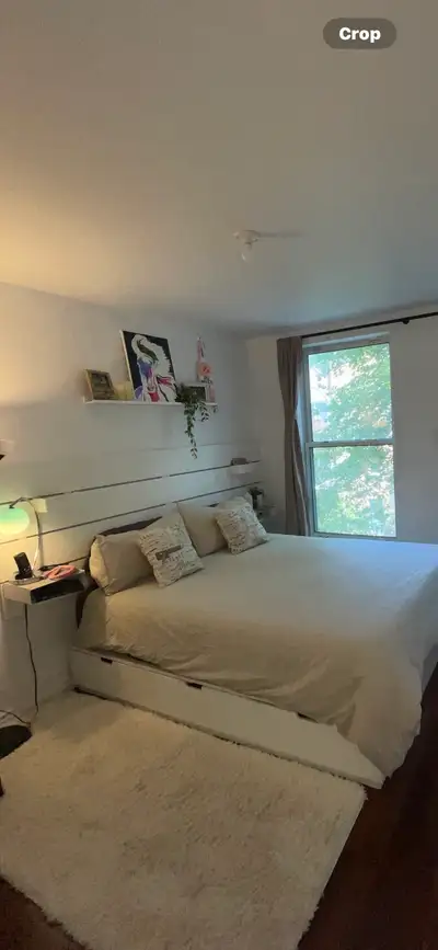 Lit IKEA NORDLI avec rangement intégré + tête de lit, View more