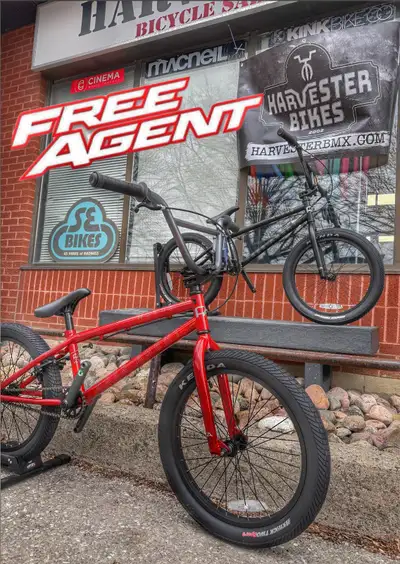 Free Agent 20” BMX Bikes @ Harvester Bikes, View more