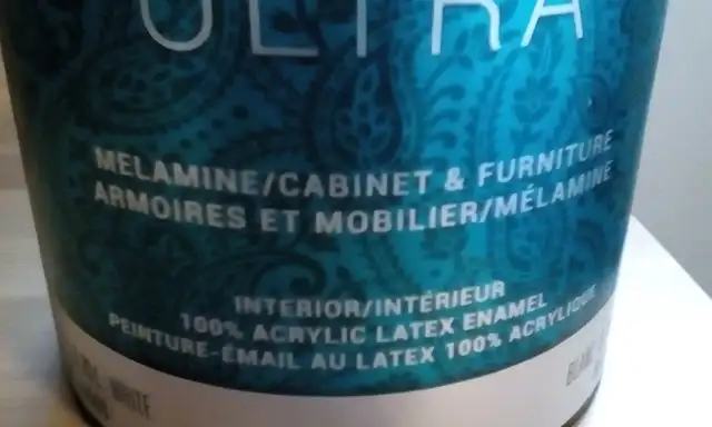 Para Melamine Cabinet Furniture paint new WHITE $50 in Painting & Paint Supplies in St. Catharines - Image 3