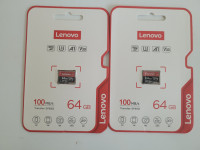 2pcs Lenovo High-speed 64GB Memory Card