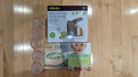 Baby Beaba babycook pro, cookbooks and containers