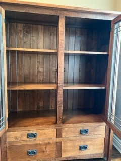 Media Cabinet/ Dispaly Case - Solid Maple in Hutches & Display Cabinets in Markham / York Region - Image 2