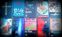 Cassettes 4 pistes rock, pop, alternatif, condition A1 5$