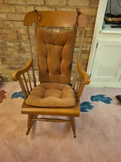 Used Wooden Rocking Chair, View more