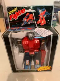 Robot Fighter 1984 Knockoff Transformer In Box Booth 279