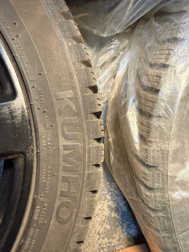 TOUREN RIMS with SNOW TIRES in Tires & Rims in Mississauga / Peel Region - Image 7