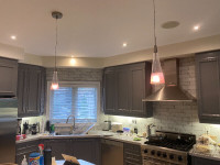 2 Matching Pendants - ideal for Kitchen Island
