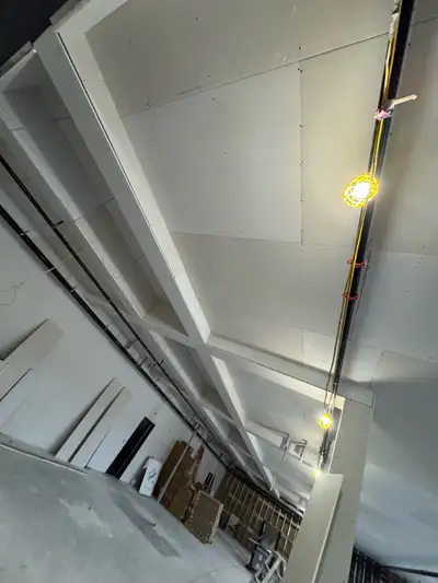 We do drywall boarding both residential and commercial, we are open to take on any jobs like basemen...