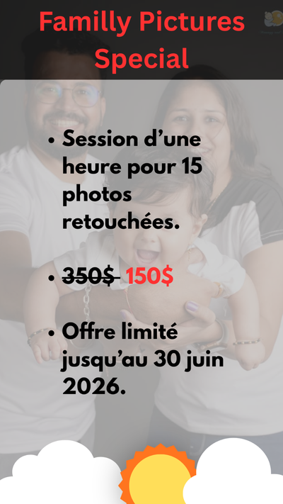 Familly Pictures Promotion - Photographer, View more