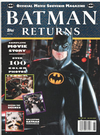 TOPPS Magazine BATMAN RETURNS Official Movie Souvenir Magazine