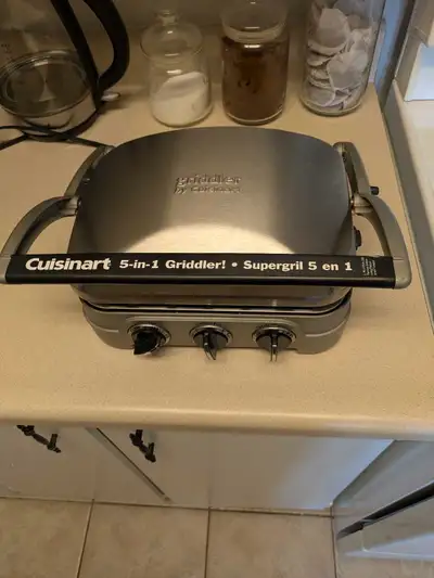 Cuisinart 5 in one griddler, View more