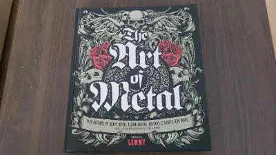 The Art of Metal hardcover book, View more